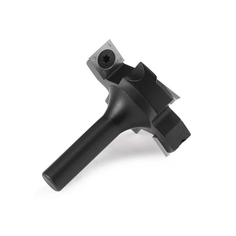 No Nonsense 4 Flute Spoilboard Surfacing Bit With Replaceable Carbide Inserts For Wood Planers clean cutting tool for smoothing surfaces.