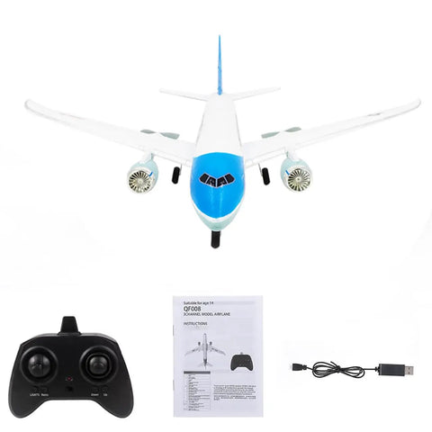 Noob Friendly RC Plane For Kids And Boys, 3CH Remote Control Airplane With 2.4GHz Radio, Dreamliner Inspired 787 Design Kit