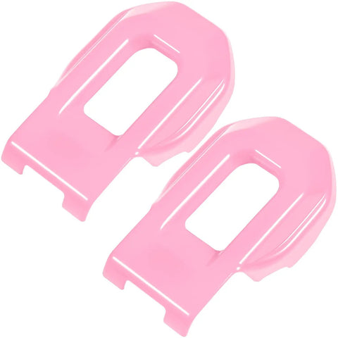 Hood Latch Lock Bracket Covers Pink 2 Pack For 2018 2019 2020 2021 2022 2023 2024 Wrangler JL JLU Unlimited Sport Sahara Rubicon Gladiator JT