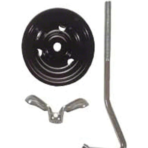 Spare Tire Hold Down Kit With Plate Bolt And Nut Replacement For Classic 1964 1965 1966 1967 Ford Mustang And Mercury Cougar Easy Install Durable Replacement Hardware