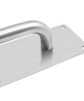 Stainless Steel Door Handle Pull Plate For Commercial Doors Pack Of 2 299x80mm 11.77 In By 3.15 In Brushed Chrome Finish Anti Rust