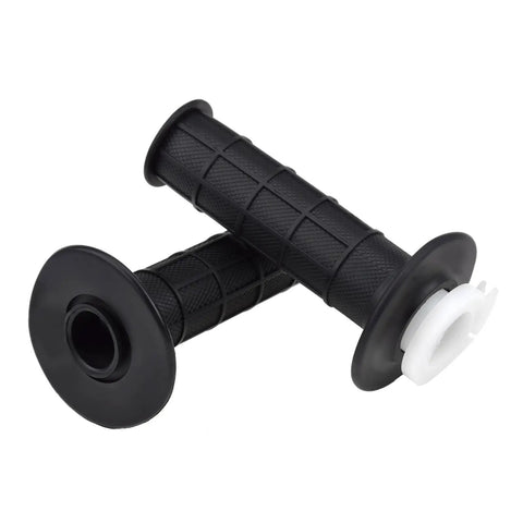 Seven Eighth Inch Mini Bike Throttle Handlebar Grips 22 Millimeter Fit For Coleman CT200U CT200U EX BT200X Baja Warrior MB200 black grips