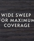 Wallpaper Smoothing Tool For Home Improvement With Flexible Edges Delivers Pro Grade Smooth Finish Bubbles Vanish In Hard To Reach Corners 7.75 Inch Wide Plastic White Ergonomic Grip For Easy Smoothing And Fast Install text 'Wide sweep for maximum coverage'