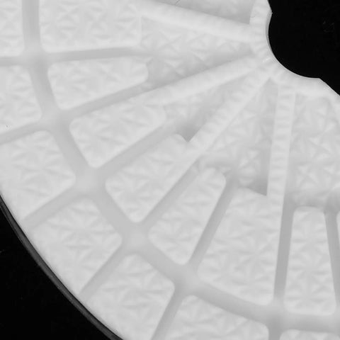 Premium 4mm Rubber Sole Protector Pads Stick On Shoe Heel Repair Patches textured white rubber underside for grip.