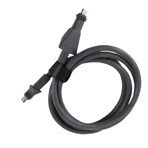 Rock Solid 6.6 Ft Ethernet Extension Cable IP68 Waterproof Flat Network Cord For Router with connectors and protective design.