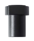 Rugged Aluminum Alloy Bench Dogs for Woodworking Tables, Anti Rust, Oxidized Finish, shown from the side, 19mm diameter