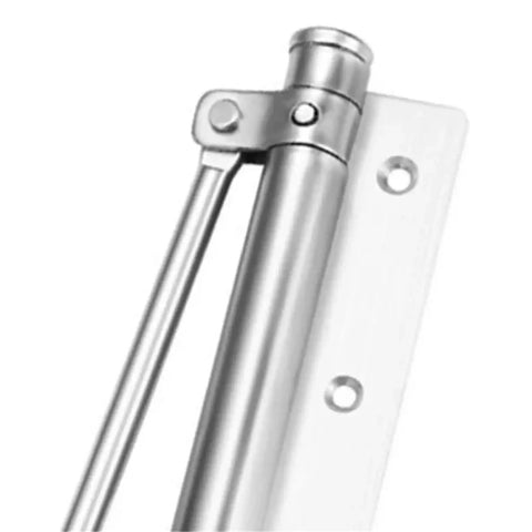 Heavy Duty Adjustable Door Closer With Soft Close Spring Adjustable Closing Speed Large 17cm Arm Built Tough For High Traffic Doors Easy Install And Durable Build showing metal bracket detail