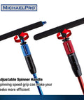 Gift Edition 1/4 And 3/8 Inch Drive T Handle Wrench Set With Spinner Handle showing adjustable grip and spinning speed