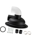Nifty Cyclone Separator Cover Lid With Hella Efficient Dust Collection For Woodworking Tools, black polymer parts and accessories.