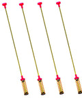 Upgrade OEM Suspension Rods DC97 16350U And DC97 16350T For Washing Machines Boost Durability, Quiet Operation, And Fitment Across WA50R5200AW US WA50R5200AV A4 WA45T3400AV A4 WA45T3400AP A4 WA45N3050AW A4 WA45T3200AW A4 WA50R5400AW, 4 stainless steel rods