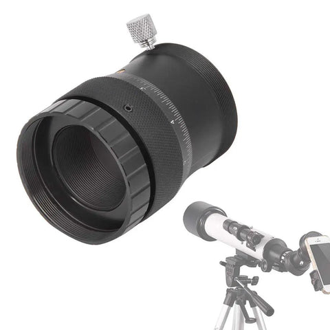 Metal Helical Focuser For One Point Twenty Five Inch Telescopes Aluminum Alloy Body With Smooth Ten Millimeter Focusing Stroke And Precise No Rotation Adjustment Portable Astronomy Accessory Pro Grade For Clear Steady Observations