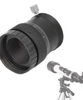 1.25 Inch T Interface Double Helical Focuser For Telescope With 10mm Aluminum Alloy Focusing Stroke, shown with telescope setup