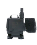 Fixed Flow Water Pump For Aquariums Ponds Fountains And Hydroponics 1083 GPH 89 Watt UL Listed Submersible Inline Setup