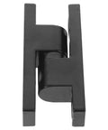 Detachable Door Hinges With Integrated Lock Mechanism For Heavy Duty Cabinets And Garage Doors In Black Zinc Alloy Barrel Style