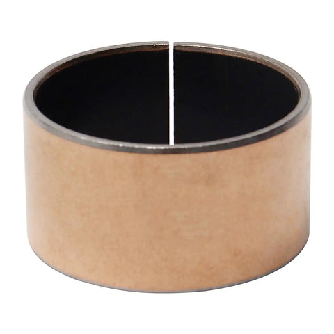 Straight Up Heavy Duty Single Sleeve Bearing Measuring 50Mm X 55Mm X 30Mm Oilless Bushing, bronze core, carbon steel backing.