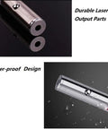 Stainless steel detail of Golf Swing Trainer For Indoor And Outdoor Practice, Swing Plane Coach And Posture Reminder, waterproof design shown