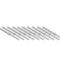 Heavy Duty Stainless Steel Cable Railing Hardware Kit With Thread Swage Lag Screws M10 5mm in set of ten