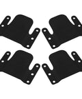 Two Pairs Universal Sectional Sofa Interlock Connectors Iron Bracket Hardware For Easy Connection And Rock Solid Fixation Heavy Duty
