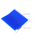 Close-up of blue component from DIY Friendly Pro Grade Car Dent Repair Kit With Plastic Suction Cup Pullers showing dimensions