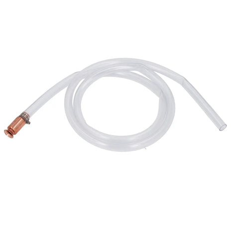 Hand Siphon Pump For Gas Water And Fuel Transfer With Siphon Hose For Car Boat Aquarium Bathtub And Fish Tank Use PVC Vibration Siphon Design For Quick Mess Free Filling, clear hose