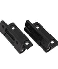 Ball Bearing Door Hinges Heavy Duty 2 Pack Adjustable Torque Damping Hinge With Free Stop Positioning For Indoor Outdoor Doors Black Finish