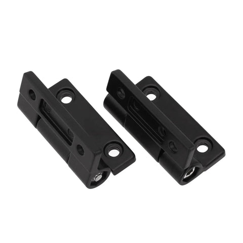 Ball Bearing Door Hinges Heavy Duty 2 Pack Adjustable Torque Damping Hinge With Free Stop Positioning For Indoor Outdoor Doors Black Finish