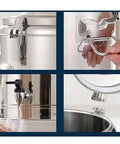 Hella Durable Double Wall Insulated Beverage Dispenser Keeps Your Drink Hella Hot Or Cold All Day Long Spill Free Pouring Handle close-up details