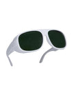 Kickass Laser Safety Glasses For Handheld Laser Welding And Fiber Lasers 900 To 1100Nm Od8 Plus Din4 Rating Heavy Duty Eye Shielding Goggles White Lens