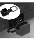 2 Inch Trailer Hitch Cover Rubber Dust Cap For 2x2 Receiver attached to vehicle hitch