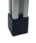 Heavy Duty Rubber Feet Slip On End Caps For 2020 Aluminum Extrusions With Non Plastic Construction Universal Sizing Fits All Standard 2020 Square Aluminum Extrusions 8 Pack on square extrusion