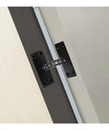 Concealed Tubular Door Closer Auto Close System With Chain Spring Soft Close Latch Stopper Shielded Hardware Hidden Mount