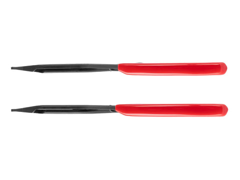 9 Inch Lock Ring Pliers For Installing And Removing External Retaining Rings With Flat Tips And Serrated Jaw Heavy Duty