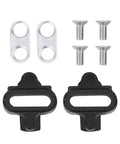 Ride Ready Adjustable Stainless Steel Cleat Plates With Secure Fit Locking System For Mountain, Road, And Commuter Cyclists