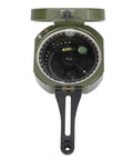 Go-To High-Precision Compass With Luminous Dial, Magnetic Declination Adjuster, And Shockproof Zinc Alloy Body