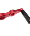 Quick Vise Handle For Three Quarter Inch Hex Vises Two Speed Clamp Aluminum Red Anodized Finish Built Tough