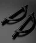 Matte Black Cabinet Pulls 5 Inch 128mm Hole Centers 10 Pack Easy Install Kitchen Cabinet Handles Hardware For Cabinets And Drawers Cupboards