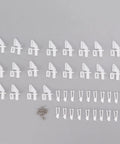 Upgrade Your RC Airplane With 4 Hole Control Horns And Clevis Kit For Foam Fixed Wing Planes, Adjustable Rudder Angle