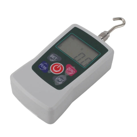 Digital Force Gauge Push Pull Tester 10N To 100N Compact Portable Aluminum Alloy Build Built In Sensor High Precision Readouts For Material Mechanics The Real Workhorse For Lab And Field Testing, handheld digital gauge with hook