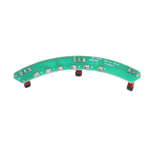 Top Shelf Premium Drop Dead Reliable Plug And Play Hall Sensor Module For Electric Scooter Motor Upgrade showing curved PCB design.