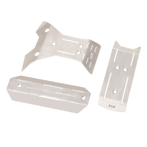 Traxxas Mini Maxx RC Chassis Armor Plate Stainless Steel Guard Beefed Up Upgrade Part For Durable Lightweight Protection