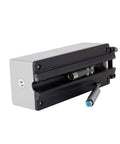 Back view of Straight Up Precision Digital Surface Roughness Tester With Inch And Metric Switch showing USB connection.