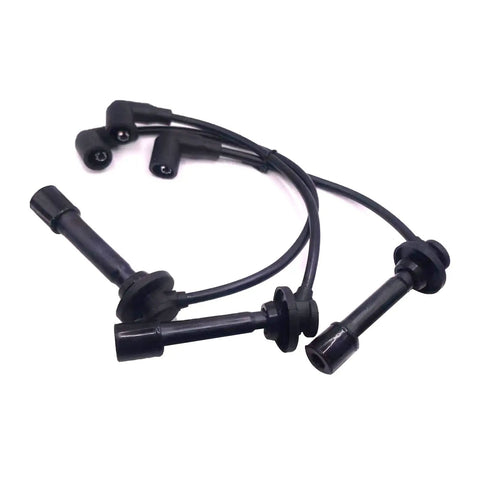 Spark Plug Wire Kit For John Deere 825i And 825i S4 Copper Core 3 Piece Set With Heavy Duty Silicone Sleeve Protecting