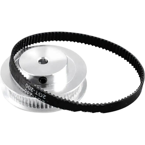 Closed Loop Timing Belt 2GT 6mm Drive Belt on pulley for Precision Machinery Synchronization Beefy Durable Synchronous Belt 200mm