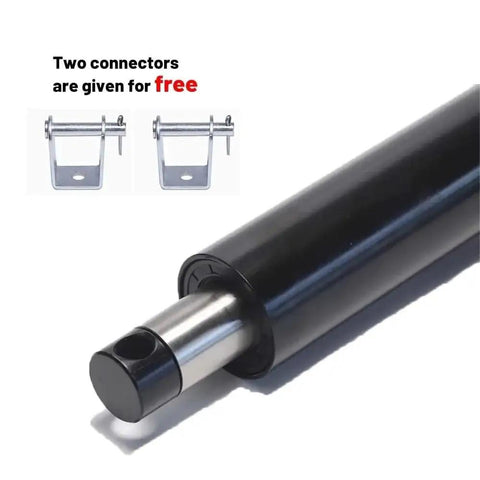 Bulletproof Heavy Duty Linear Actuator Electric Push Pull Motor DC 12V High Torque showing connectors for installation.