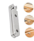 Durable Zinc Alloy Small Box Hinges 12 Pack For Jewelry Boxes And Wooden Furniture 90 Degree Right Angle Hinges For DIY Crafts
