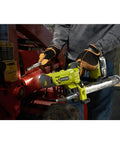 Cordless Grease Gun Kit With 2.0Ah Battery And Charger, 10000 PSI High Pressure, used for lubrication on machinery
