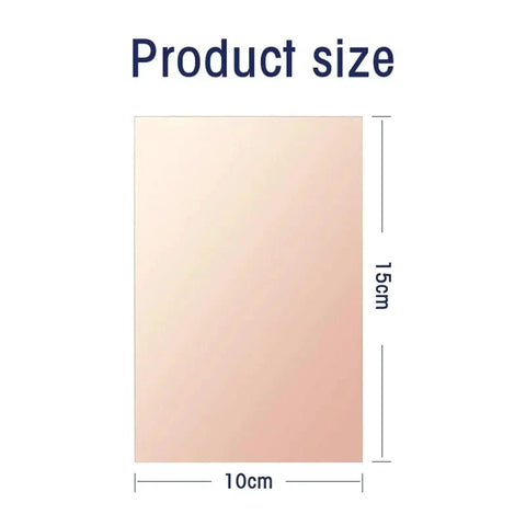Single Sided Copper Clad Laminate PCB 10x15cm Universal Circuit Prototyping Board For Easy Etching And Dope DIY PCBs Kit Pack Of 10