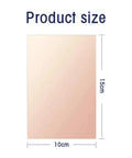 Diagram of Single Sided Copper Clad Laminate PCB Board 10x15cm showing dimensions for DIY etching prototyping kit.