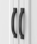 10 Pack 4 Inch Matte Black Cabinet Handles For Kitchen Cabinets 102mm Cabinet Pulls Drawer Pulls Cupboard Hardware Durable Modern