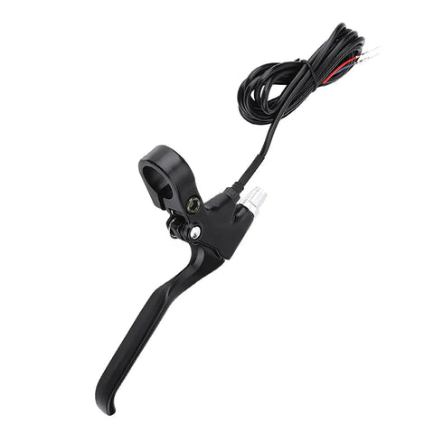Electric Bike Brake Lever Replacement Kit Two Wire Left And Right Handles Aluminum Alloy Durable Braking Levers For 22mm Handlebar